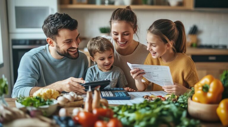 Quel budget alimentaire pour une famille de 4 personnes : économiser grâce à une meilleure conservation des produits